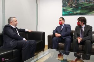 Reunión en la Embajada de Georgia.