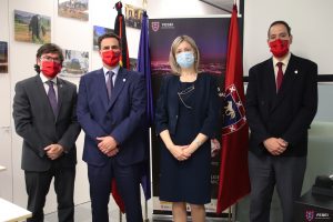 Reunión con la Excma. Sra. Embajadora de Bosnia & Herzegovina.