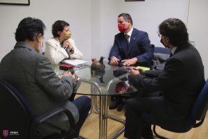 Visita a la Embajada de México.