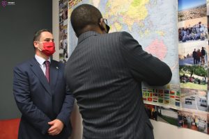 Visita del Embajador de la República de Kenia.